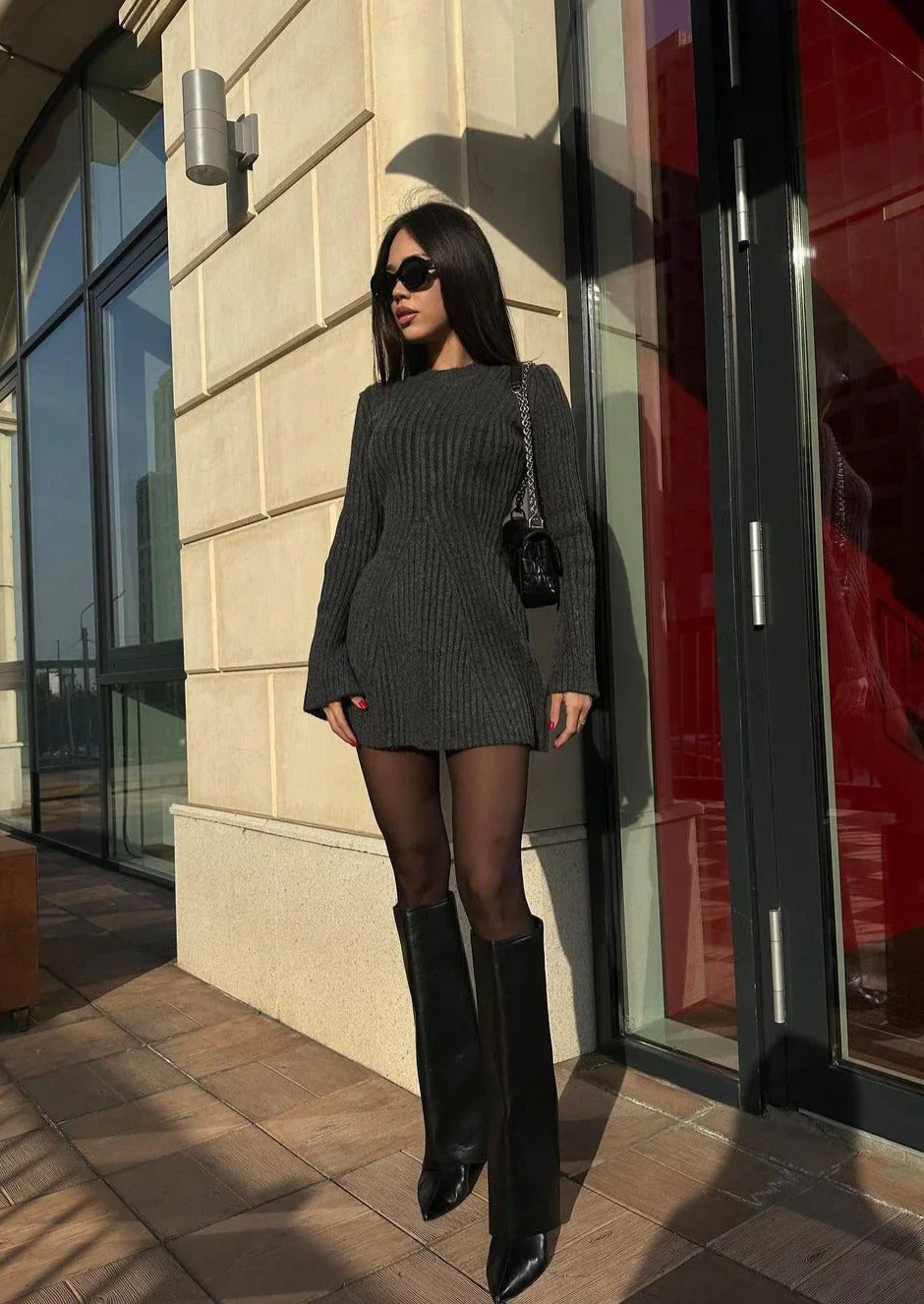 NOFS™ | Dreamy Knit Sweater Dress