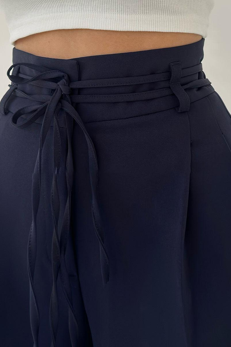 Amelia High-Waisted Wide Leg Trousers