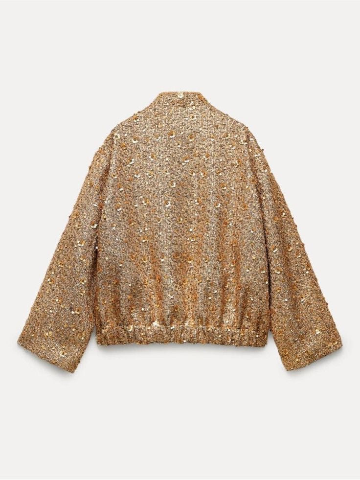 NOFS™ | Gold Sequin Jacket