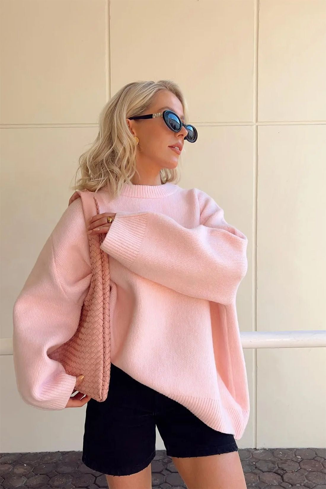 NOFS™ | Oversized Pink sweater