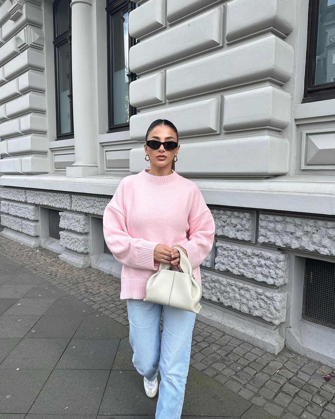 NOFS™ | Oversized Pink sweater