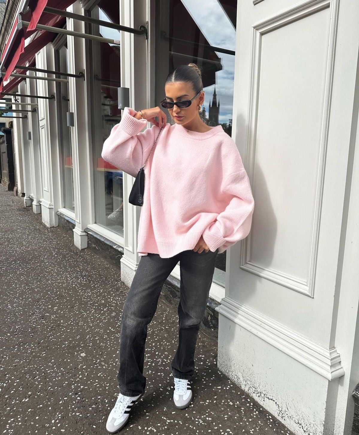 NOFS™ | Oversized Pink sweater